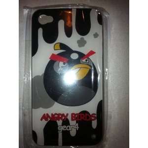  Angry Birds iPHONE 4 Case Black Bird Electronics
