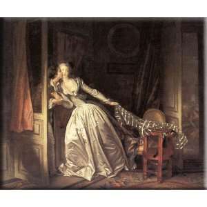   30x25 Streched Canvas Art by Fragonard, Jean Honore