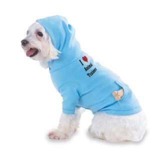  I Love/Heart Animal Trainers Hooded (Hoody) T Shirt with 