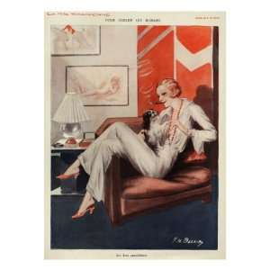 La Vie Parisienne, Magazine Plate, France, 1931 Premium Poster Print 