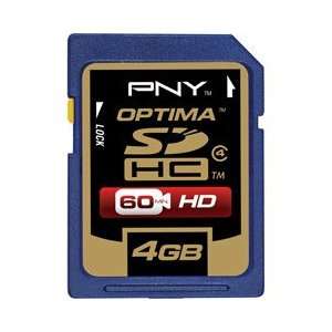  PNY Technologies 4GB SECURE DIGITAL SD HC CARD (Memory 