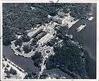 1961 Miami Florida Aerial View of Vizcaya the Dade County Art Museum 