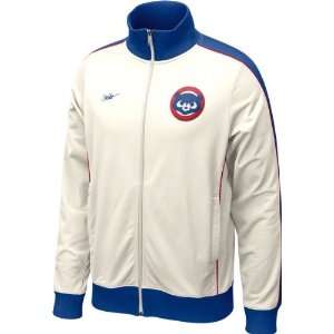  Chicago Cubs Nike Cooperstown Retro Logo Track Jacket 