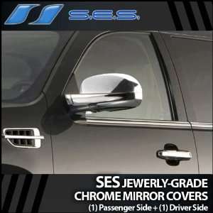  2007 2012 Cadillac Escalade SES Chrome Mirror Covers 