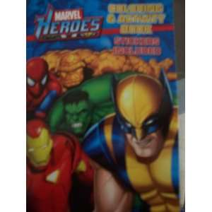   Heroes Coloring & Activity Book with Stickers (2009): Toys & Games