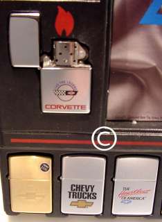 ZIPPO COUNTER DISPLAY CHEVROLET CHEVY 2x4 LIGHTERS 1996  