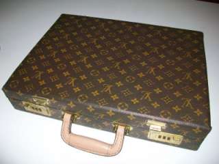 Sold at Auction: Vintage Louis Vuitton Monogram PrÃ©sident Briefcase
