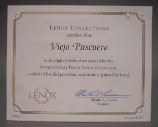 Lenox 2004 Intl Pencil Santa Claus Viejo Pascuero  
