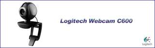 Logitech Webcam C600 2 Mega Pixel Black 960 000395  