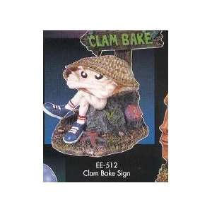  EE 512 CLAM BAKE SIGN SM