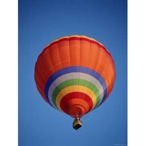  Colorful Hot Air Balloon in Sky, Albuquerque, New Mexico 