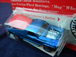   SCARCE* 1960s HOT WHEELS REDLINE SEASIDER in BLUE TOY CAR MBP  