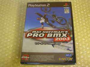 NEW MATT HOFFMANS PRO BMX 2003   Playstation2  