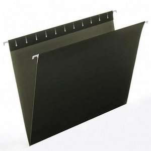   File Folders, 1/5 Tab, Letter, Black, 25/Box ESS81605 Electronics