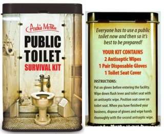   Toilet Survival Kit Joke Gag Gifts Travel Gift Hens Party  