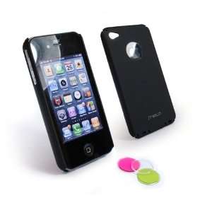   antenna assist) & screen care kit for Apple iPhone 4 / 4G   Black