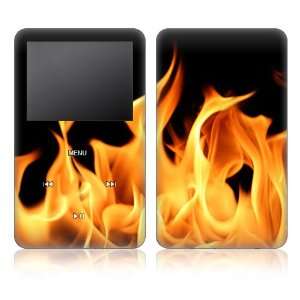  Apple iPod 5th Gen Video Skin Decal Sticker   Flame 