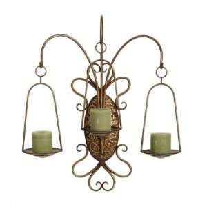  26 Partylite sister Medallion Bronze Iron Candle Sconce by 