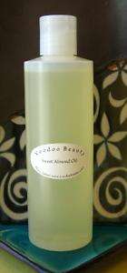SWEET ALMOND OIL 4 oz 100% Pure Natural Unscented Free Shipping  