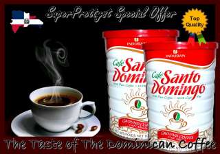 100% DOMINICAN ARABICAN GROUND COFFEE SANTO DOMINGO  