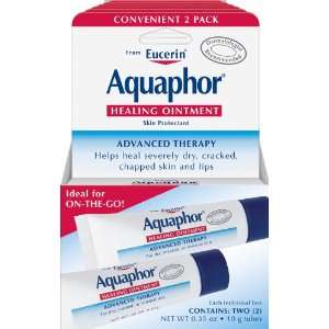  Aquaphor Healing Ointment Dual Pack 2   .35oz. Tubes 
