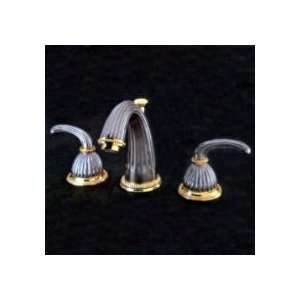  Aqua Brass Widespread Faucet Set 5416gd Gold: Home 