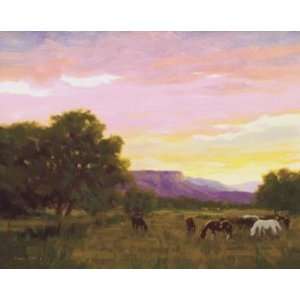  Grazing Below The Mesa By Roger Williams Highest Quality 