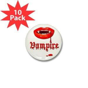    Mini Button (10 Pack) Vampire Fangs Dracula: Everything Else