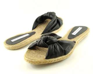 VERA WANG LAVENDER HELEN Black Womens Shoes Sandal 8  