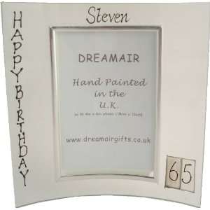  PERSONALISED 65th Birthday Photo Frame Square (Portrait 