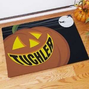  Personalized Halloween Doormat Custom Pumpkin Door Mat 