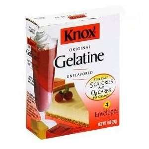 Knox Original Gelatine Unflavored   1 oz. box (4 individual powder 