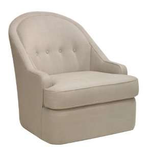    DwellStudio Savoy Glider Nursery Chair in Linen Natural Baby
