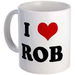  I Love ROB Humor Mug by CafePress: Kitchen & Dining