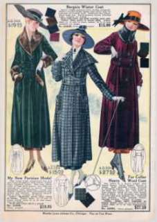 1918 Martha Lane Fashion Catalog on CD  