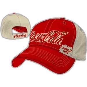   Merchandising   Coca Cola casquette baseball Make It Real Music