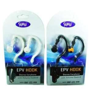  New Ear Hugger Stereo Earphones Case Pack 200   424875 