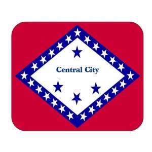   State Flag   Central City, Arkansas (AR) Mouse Pad 