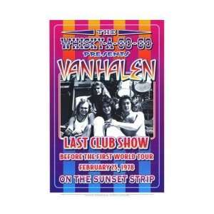  VAN HALEN   Limited Edition Concert Poster   by Dennis 