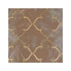  Medallion/tile Mocha by Duralee Fabric Arts, Crafts 