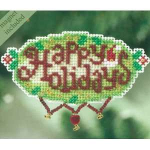  Happy Holidays   Cross Stitch Kit