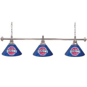  Detroit Pistons NBA 3 Shade Billiard Lamp   60 inches   Game 