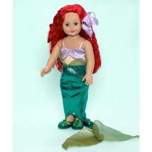   Disney Princesses Ariel 18 inch Vinyl Play Doll: Toys & Games