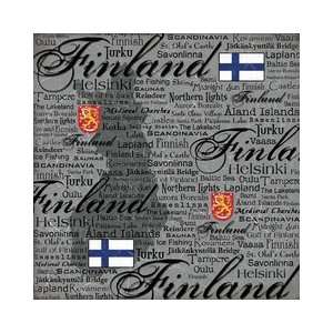  Scrapbook Customs   World Collection   Finland   12 x 12 