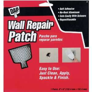  12 Pack Dap 09146 Wall Repair Patch 6 x 6 Self Stick 