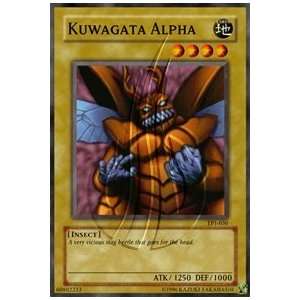 2002 YuGiOh Tournament (Promo Card) Series 1 # TP1 030 Kuwagata Alpha 