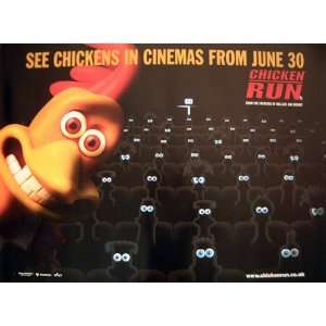Chicken Run   Original British Advance Movie Poster
