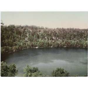  Reprint Green Lake, near Jamesville, New York 1900