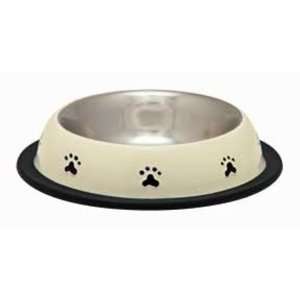  Loving Pets No Tip Bowl for Dogs and Cats, White with 