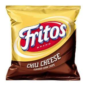 Fritos Corn Chips, Chili Cheese, 1 Ounce Packages (Pack of 104 